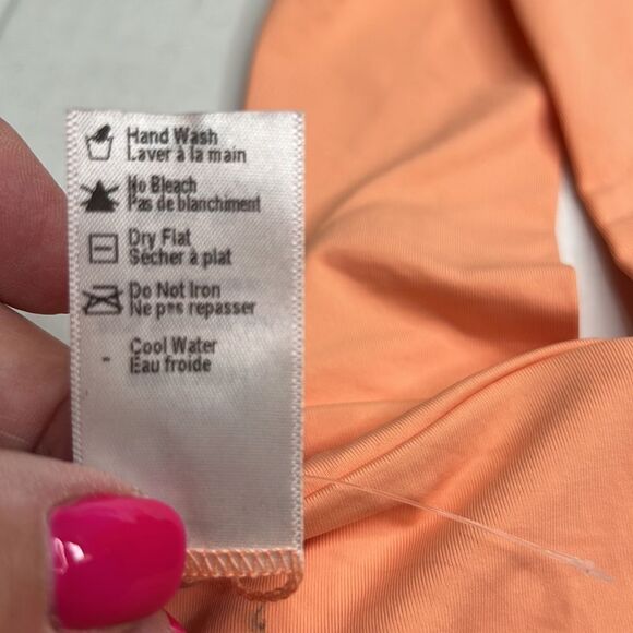 L*Space Parker Bikini Top in Tangy NWT flawed size medium - Picture 10 of 12